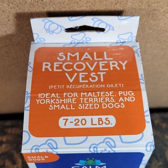 Calm Paws Recovery Vest- Size Small - Picture 2 of 5
